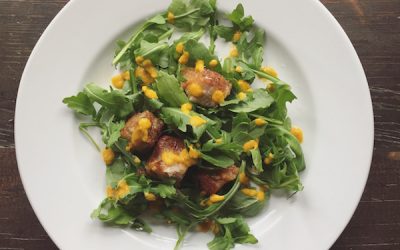 AIP Crispy Pork Belly Salad